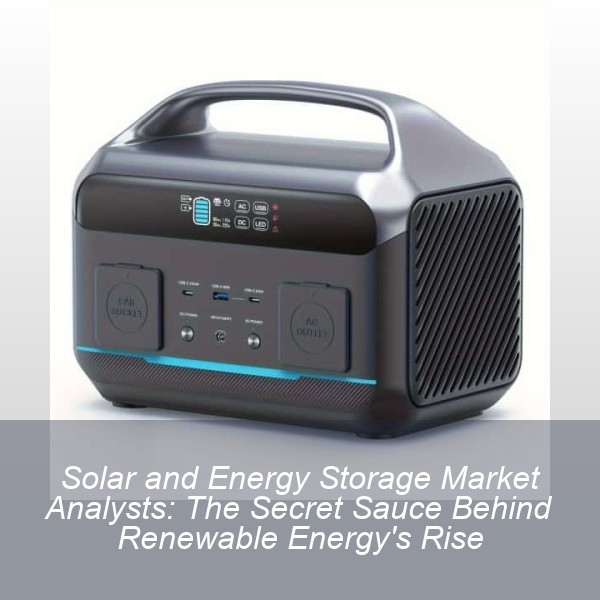 Solar and Energy Storage Market Analysts: The Secret Sauce Behind Renewable Energy's Rise